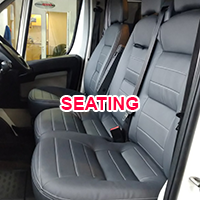 Vehicle seating and Rock & Roll beds