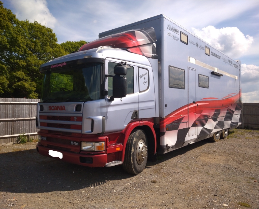 Scania Race Transporter